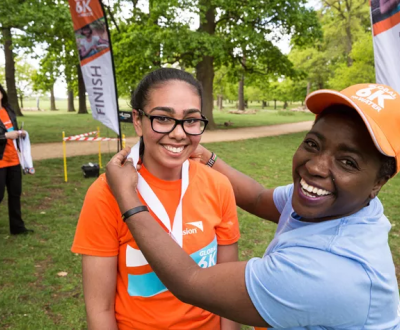 A Girl with Specs and Girl with Orange Cap