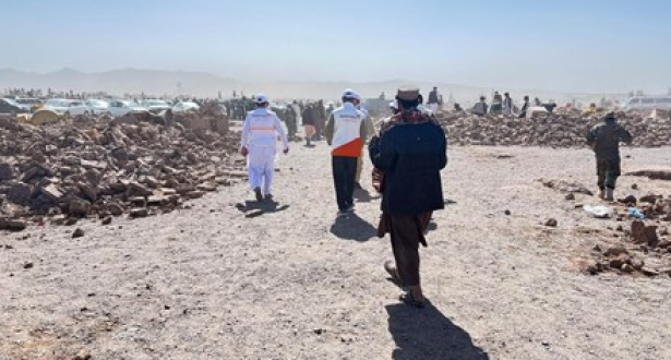 World vision Flags Impacts of Herat Quakes on Children