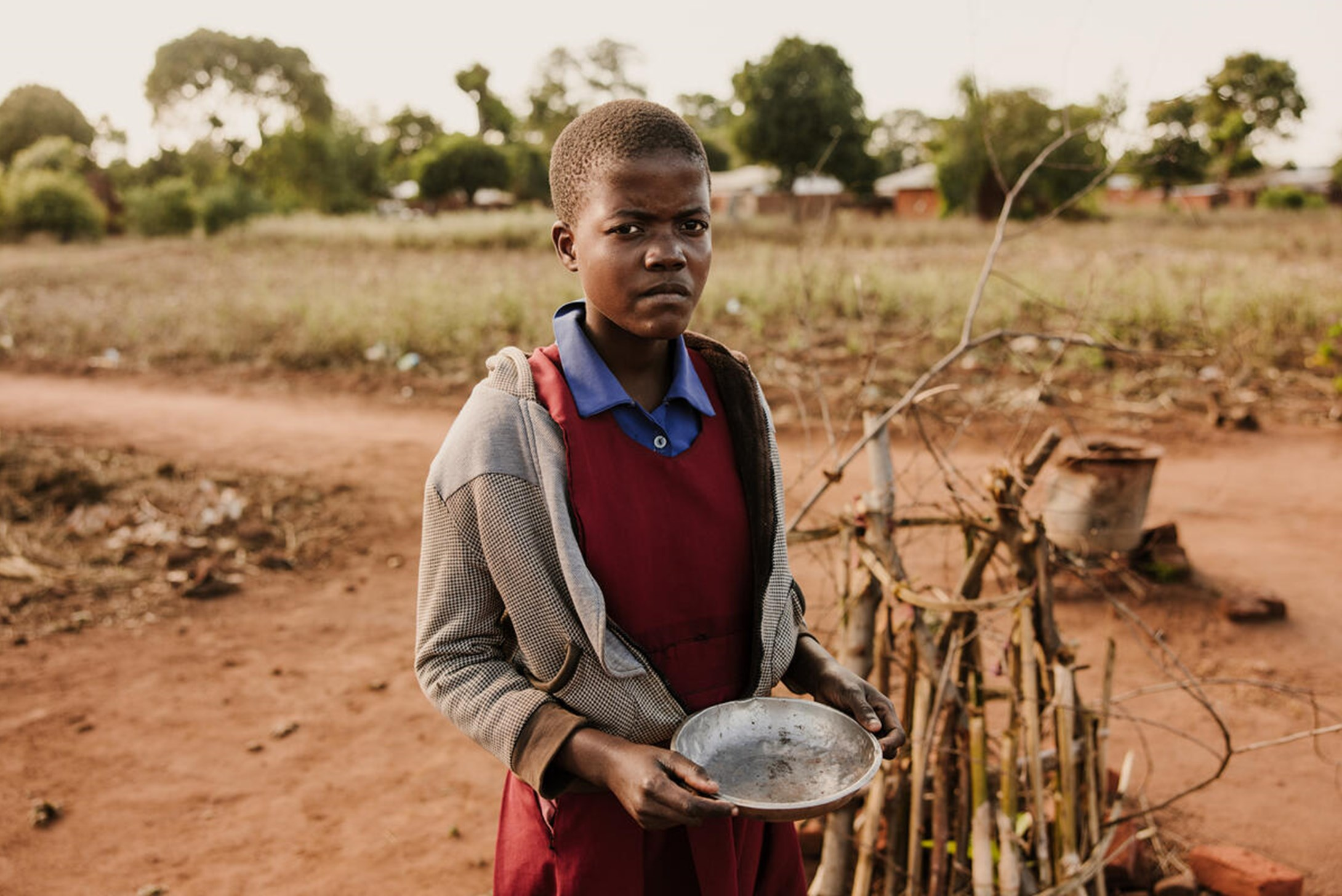 Leon from Malawi affected by the cyclone